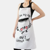 Ik hou van grote kopjes – keuken Schort (Insitu)