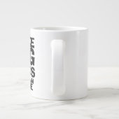 Ik hou van grote Mokken Funny Coffee Mok (Achterkant)