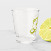 Ik hou van grote putten en ik kan geen golfhumor l shot glas (Links)