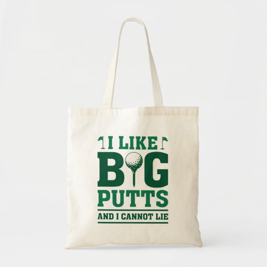 Ik hou van grote putten en ik kan niet liegen tote bag (Voorkant)