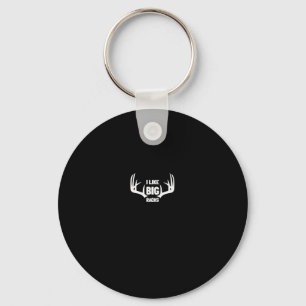 Ik hou van grote rekken herten Buck Hunters Bow Hu Sleutelhanger