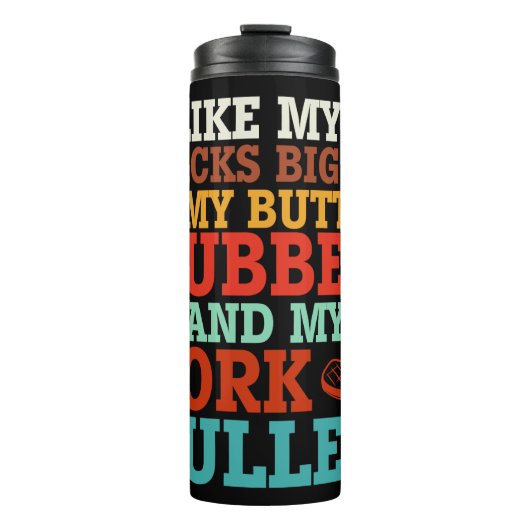 Ik hou van grote rekken thermosbeker (Voorkant)