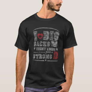 Ik hou van grote stapels, stevige en grappige foo t-shirt