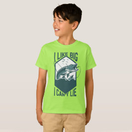 Ik Hou Van Grote Vissen En Ik Kan Niet Liegen Snoe T-shirt