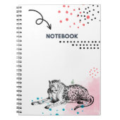 Ik Hou Van Grote Vlekken Luipaard Notitieboek (Voorkant)