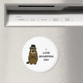 Ik hou van Groundhog Day Magneet (Insitu (Vaatwasser))