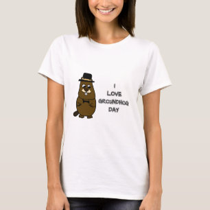 Ik hou van Groundhog Day T-shirt
