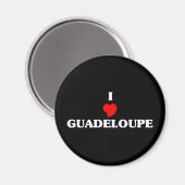 Ik hou van Guadeloupe Magneet (Voorkant / Achterkant)