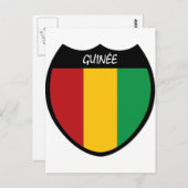 Ik hou van Guinee Briefkaart (Voorkant / Achterkant)
