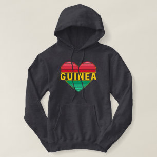 Ik hou van Guinee, Guinee hart Hoodie