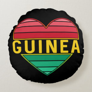 Ik hou van Guinee, Guinee hart Rond Kussen