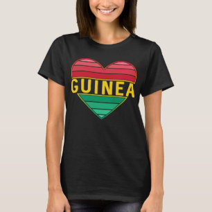 Ik hou van Guinee, Guinee hart T-shirt
