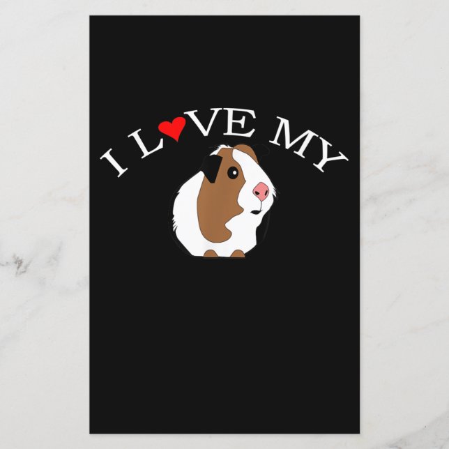 Ik hou van Guinee Pig | Guinese varkensovers (Voorkant)