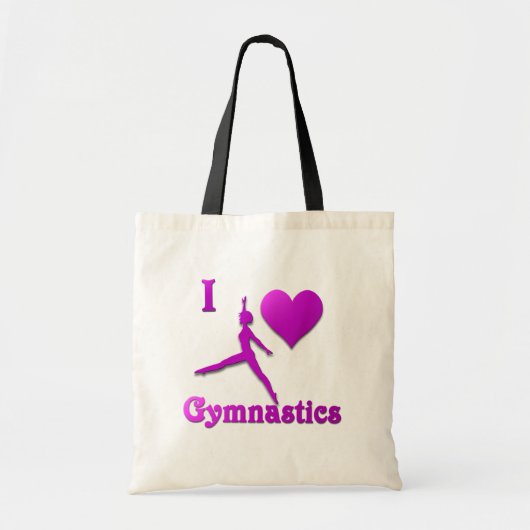 Ik hou van gymnastiek #8 tote bag (Voorkant)
