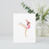 Ik hou van Gymnastiek! Briefkaart (Staand voorkant)