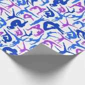 Ik hou van Gymnastiek Cadeaupapier (Hoek)