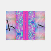 Ik hou van gymnastiek fleece deken (Voorkant (Horizontaal))