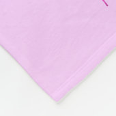 IK HOU VAN GYMNASTIEK GEPERSONALISEERDE GYMNAST DE FLEECE DEKEN (Hoek)