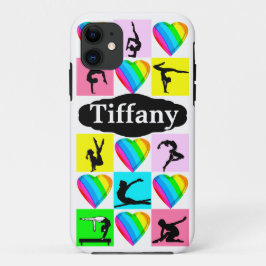 IK HOU VAN GYMNASTIEK GEPERSONALISEERDE IPHONE CAS 11 HOESJE