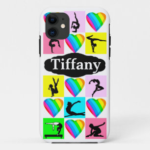 IK HOU VAN GYMNASTIEK GEPERSONALISEERDE IPHONE CAS 11 HOESJE