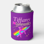 IK HOU VAN GYMNASTIEK GEPERSONALISEERDE KOELBOX BLIKJESKOELER (Blikje Voorkant)