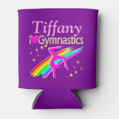 IK HOU VAN GYMNASTIEK GEPERSONALISEERDE KOELBOX BLIKJESKOELER (Voorkant)