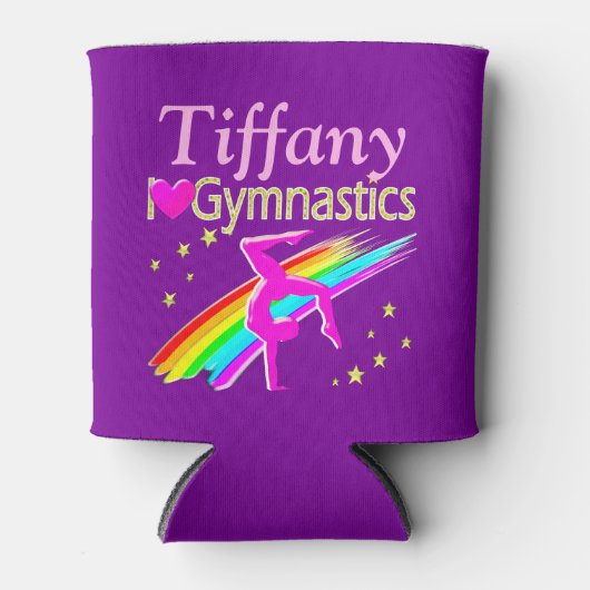 IK HOU VAN GYMNASTIEK GEPERSONALISEERDE KOELBOX BLIKJESKOELER (Voorkant)