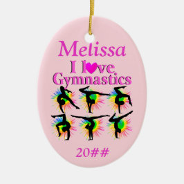  IK HOU VAN GYMNASTIEK ORNAMENT