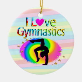 IK HOU VAN GYMNASTIEK REGENBOOG ORNAMENT