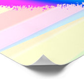 IK HOU VAN GYMNASTIEK REGENBOOG POSTER (Hoek)