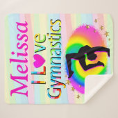  IK HOU VAN GYMNASTIEK SHERPA DEKEN (Voorkant (horizontaal))