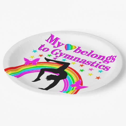 IK HOU VAN GYMNASTIEK VOOR ALTIJD PAPIEREN BORDJE (Gekanteld)