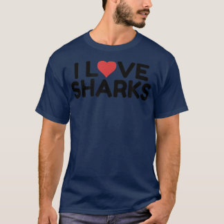 Ik hou van haaien 399  t-shirt