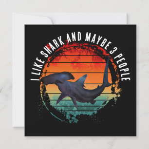 IK HOU VAN HAaien EN MISSCHIEN 3 MENSEN Kaart