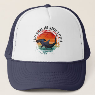 IK HOU VAN HAaien EN MISSCHIEN 3 MENSEN Trucker Pet