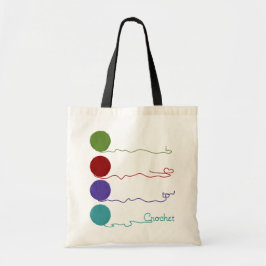 Ik hou van haakzakken tote bag