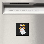 Ik hou van haar boek bijen grappig Halloween paar  Magneet (Insitu (Vaatwasser))