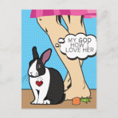 Ik hou van haar briefkaart (Voorkant)