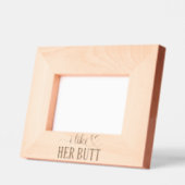 Ik hou van haar kont gegraveerde lijstjes (Links)