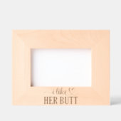 Ik hou van haar kont gegraveerde lijstjes (Voorkant)