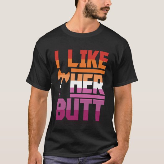 Ik hou van haar kont - LGBT Pride Pullover Hoodie (Voorkant)