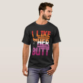 Ik hou van haar kont - LGBT Pride Pullover Hoodie (Voorkant volledig)