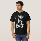 ik hou van haar kont t-shirt (Voorkant volledig)