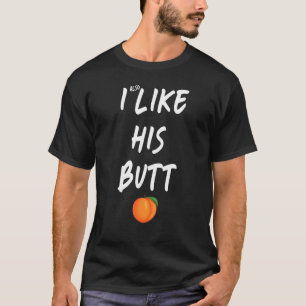 Ik hou van haar... maar ik hou van zijn baard... e t-shirt