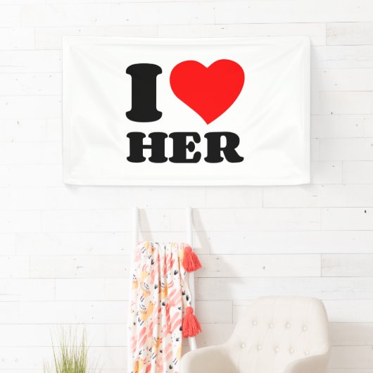 Ik hou van haar spandoek (Insitu)