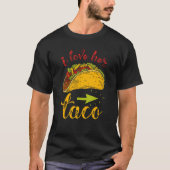 Ik hou van haar Taco Matching Couple Cinco de Mayo T-shirt (Voorkant)
