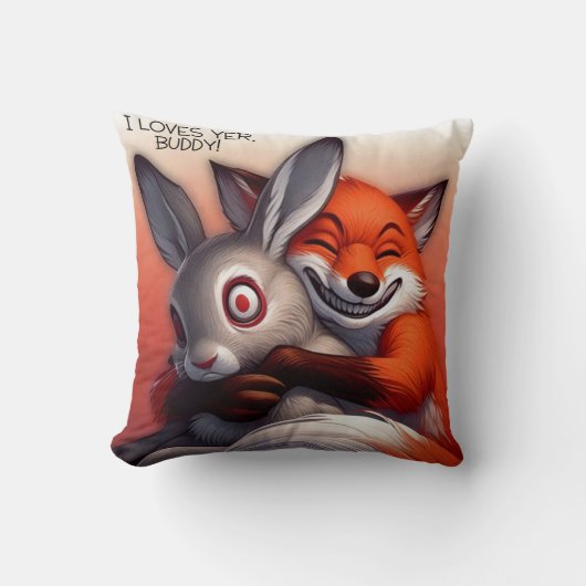 Ik hou van haar, vriend! kussen (Voorkant)