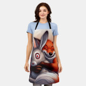 Ik hou van haar, vriend! schort (Gedragen)