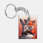 Ik hou van haar, vriend! sleutelhanger (Voorkant Links)