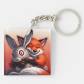 Ik hou van haar, vriend! sleutelhanger (Achterkant)